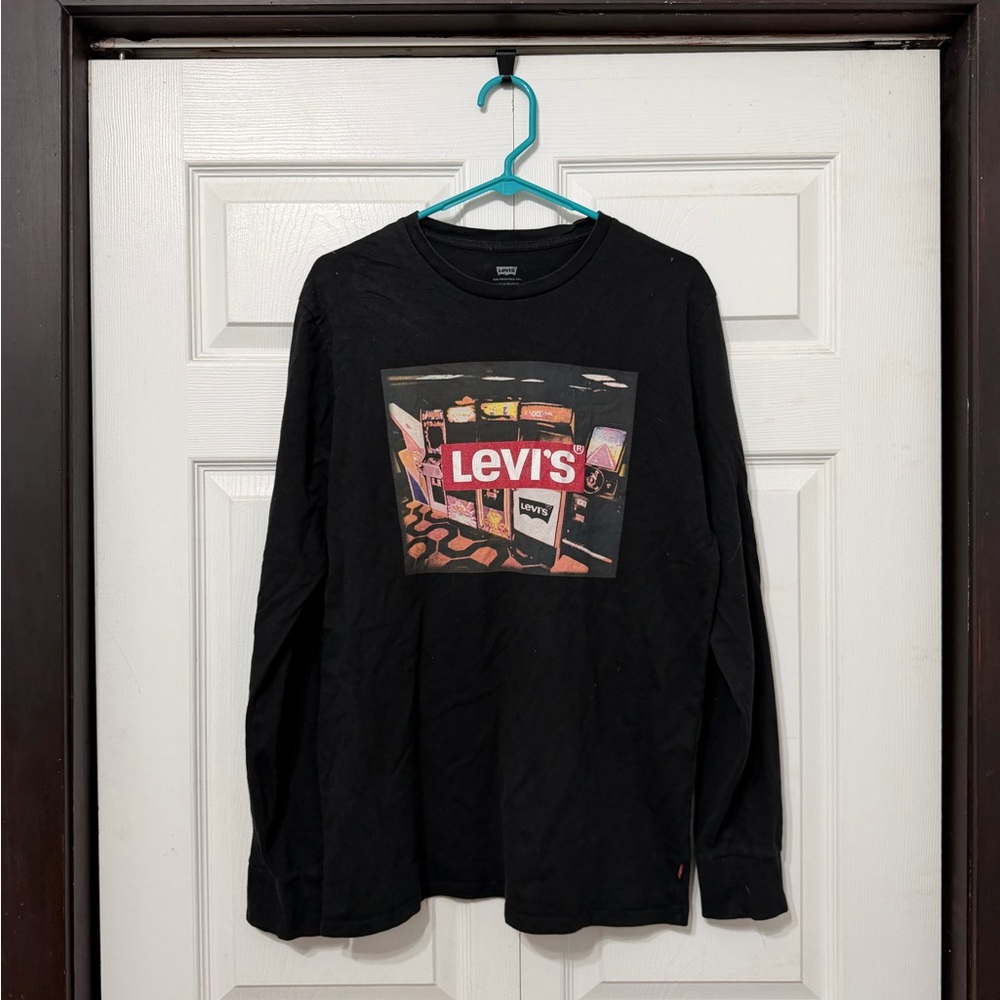 Levi's Black Long Sleeve Tee